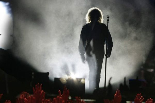 Michel Polnareff aux arènes de Nîmes en octobre 2013