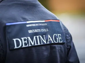 L'équipe de démineurs de la gendarmerie est intervenue dimanche 14 juillet 2024, à Le Souich (Pas-de-Calais).