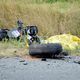 L'accident, impliquant un motard et un véhicule léger, a eu lieu en fin de matinée en Haute-Garonne.