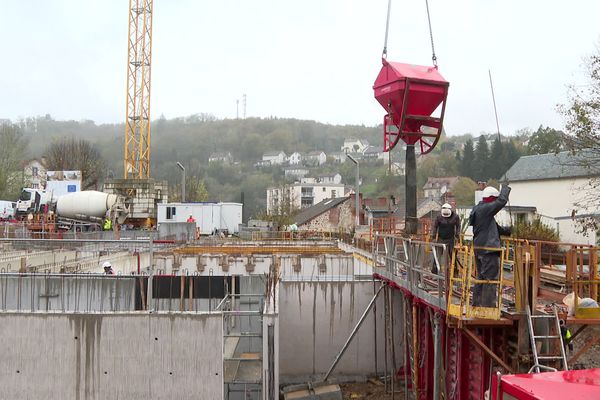 Grâce à ces travaux, la Cité internationale de la tapisserie va s'agrandir de deux mille mètres carrés.