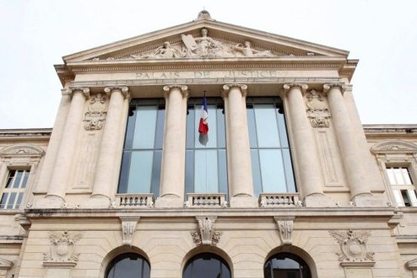 Le palais de justice de Nice.