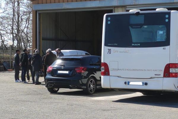 Un chauffeur de la Muvistrada a été blessé par une personne extérieure à l'entreprise, ce jeudi 25 mars à Ajaccio.