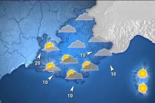 La météo du lundi 12 septembre 2016