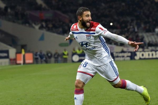 Nabil Fekir a sauvé Lyon de la déroute en étant décisif à deux reprises dans les vingt dernières minutes de la rencontre     