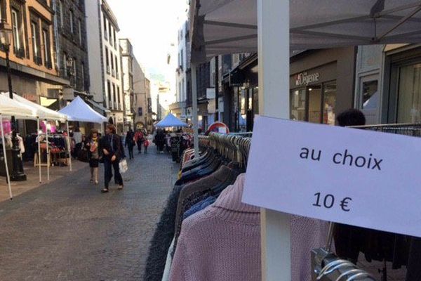 Du 28 septembre au 1er octobre, prés d'une centaine de commerçants clermontois descendent dans la rue avec des petits prix.