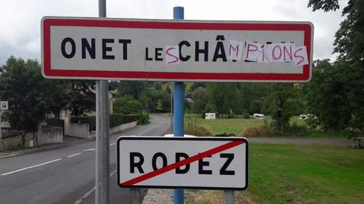 La Ville D Onet Le Chateau Pres De Rodez Rebaptisee Onet Les Champions