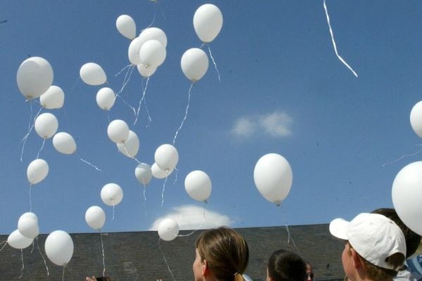 Un lâcher de ballon en hommage à Mindy, adolescente de 13 ans décédée le 6 mai dans un accident de la circulation à Créances, est organisé dans sa commune. Image d'illustration.