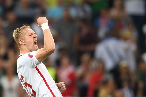 Le défenseur central international polonais Kamil Glik.