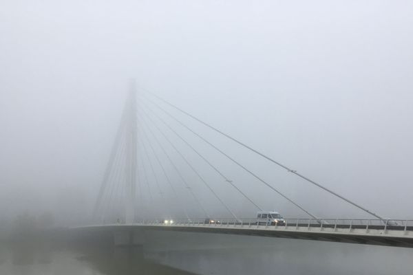 Du brouillard aujourd'hui.