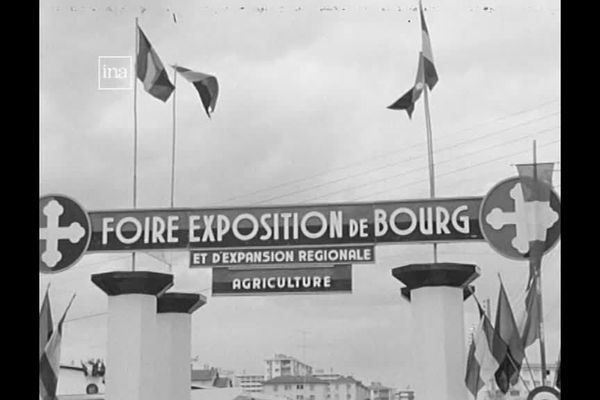 La foire expo de Bourg en 1967