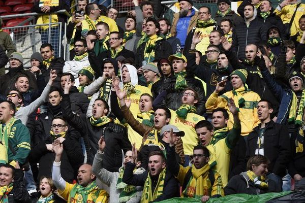 Dégoûtés, les supporters nantais ont fini par quitter le stade à la fin de la 1ère mi-temps entre le Stade Rennais et le FC Nantes