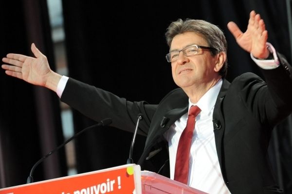 Jean-Luc Mélenchon lors de son meeting Place du Capitole le 5 avril dernier