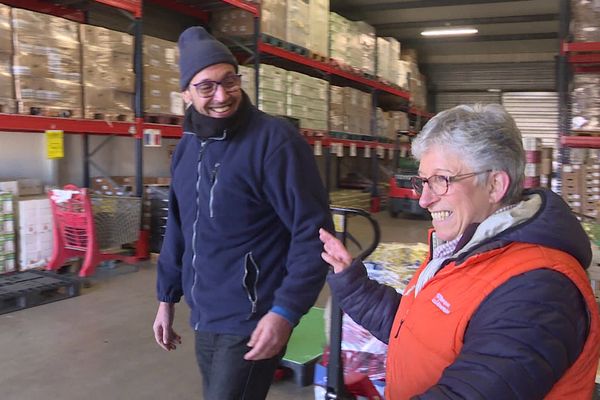 Pour Lucienne, la Banque alimentaire est comme une seconde famille.