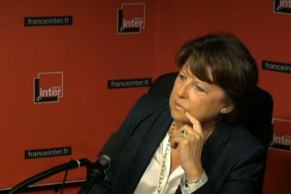 Martine Aubry, sur France Inter. 