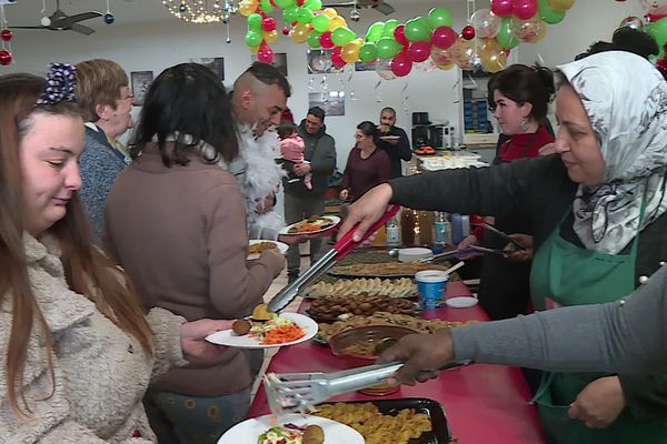 L'association "Réduire les risques" organisait son repas de Noël.