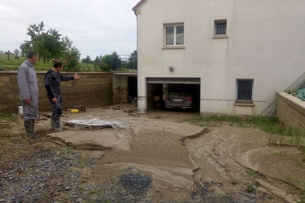 A Saulces-Champenoises, une coulée de boue a touché les habitations