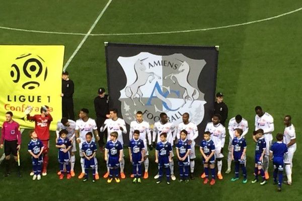 Les Amiénois ont joué à domicile au stade de la Licorne face à Troyes le samedi 17 mars 2018