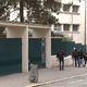 A proximité du lycée-collége Rodin dans le 18e arrondissement de Paris où l'adolescent est mort lors d'une rixe.