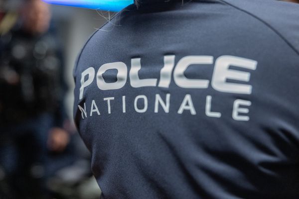 Une équipe de la police nationale - illustration.