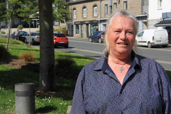 Françoise Billaud, candidate du Rassemblement national aux élections législatives sur la circonscription de Saint-Brieuc. (Photo 2022)