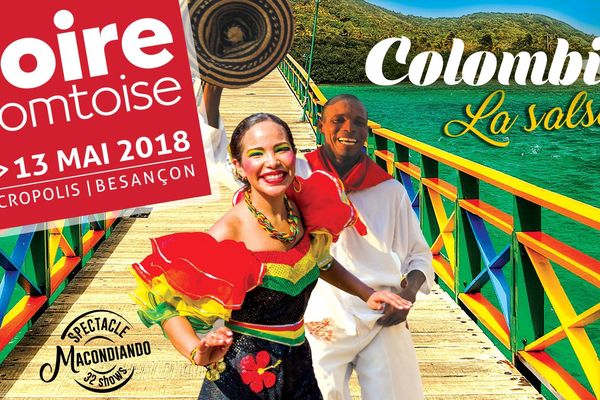 La Foire Comtoise met la Colombie en avant jusqu'au 13 mai