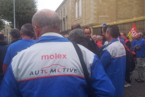 Les Molex devant la Cour d'appel de Bordeaux