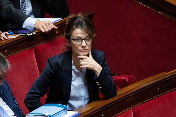 Emilie Bonnivard, députée Les Républicains, le 24 octobre 2018 à l'Assemblée nationale.