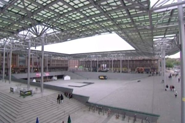 La verrière de la gare d'Amiens