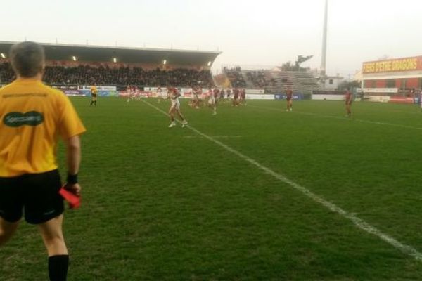 Rugby  à XIII : le match de Super League entre les Dragons et les Loups anglais se déroule à Perpignan, ce samedi