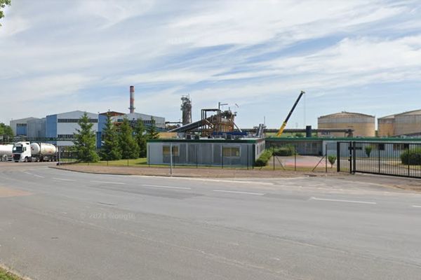 Le site de la sucrerie de Villette-sur-Aube, situé à 25 kilomètres de Troyes.