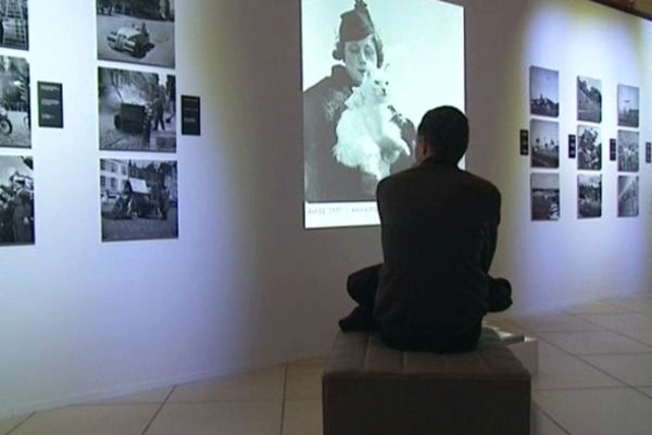 L'exposition Germaine Chaumel à l'espace Bazacle 