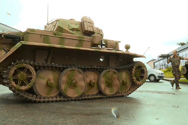 Trois chars allemands du musée des Blindés de Saumur sont partis jusuq'au 10 juin en Normandie pour les commémorations des 80 ans du débarquement.