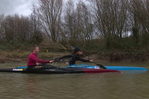 Les répercussions des inondations sont innombrables dans le Pas-de-Calais et à Boulogne-sur-Mer, les berges de la Liane subissent une érosion anormale et dangereuse pour l'entrainement des sportifs