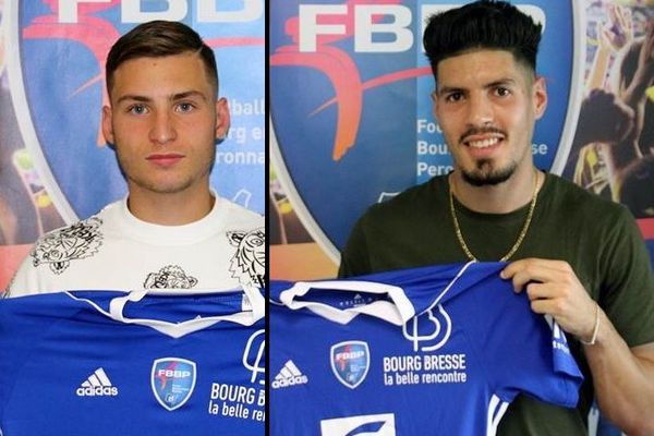 Thomas Da Costa et Adel Belaroussi, les nouvelles recrues du FBBP01