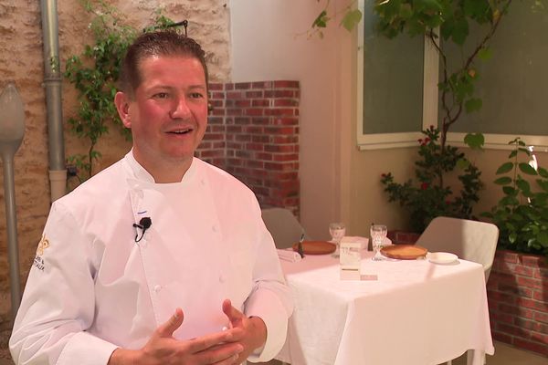 Frédéric Doucet, chef étoilé de la Maison Doucet à Charolles en 2024