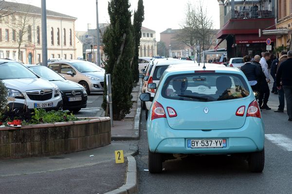 Les lieux de l'agression à Montauban dimanche