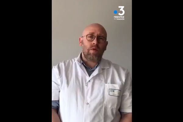 Maxime Gignon, épidémiologiste au CHU d'Amiens