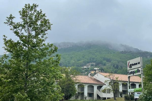 L'hôtel Campanile de Châteauneuf-Grasse ce mois de mars 2023.