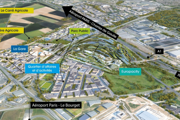 Le Triangle de Gonesse ne se limite pas à EuropaCity. C'est aussi une gare, un quartier d'affaires et un carré agricole.