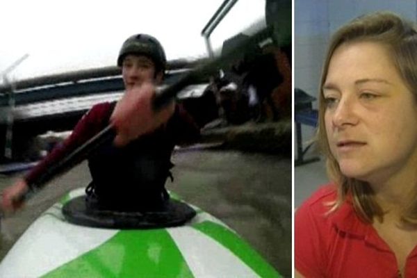 Les jeunes de Chauny ont défié la pluie et le vent, sous les yeux de Caroline Louar.