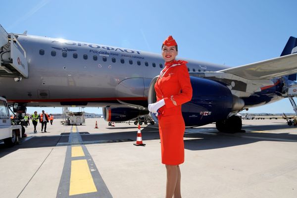 01/06/2019. Inauguration du premier vol Aeroflot, reliant Moscou à Marseille, à l'Aéroport Marseille Provence. 