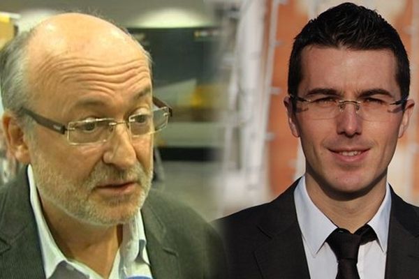 Les militants PS de Châlons-en-Champagne devront choisir entre Gérard Berthiot (à gauche) et Rudy Namur (à droite)