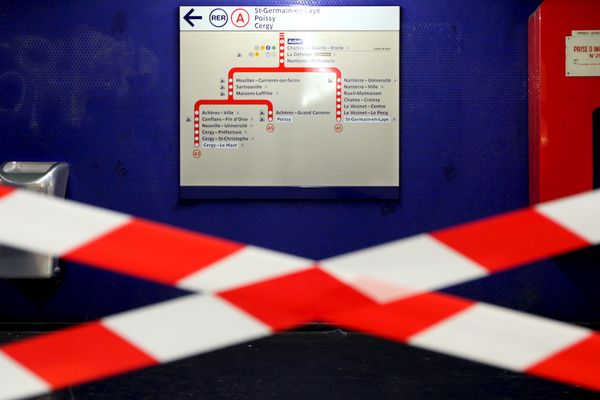 Un "incident technique" a provoqué l'arrêt de la circulation du RER A entre les stations Auber et Nation.