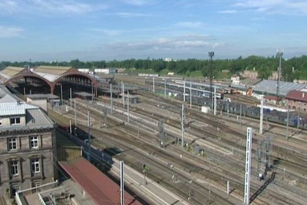 La gare de Strasbourg