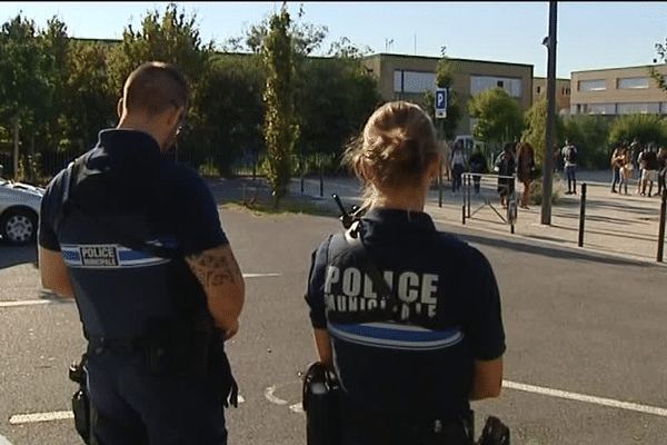 Valence (Drôme), ce matin