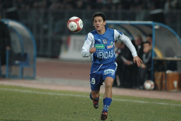 Ben Saada en 2007, lors d'un match opposant Dijon à Bastia