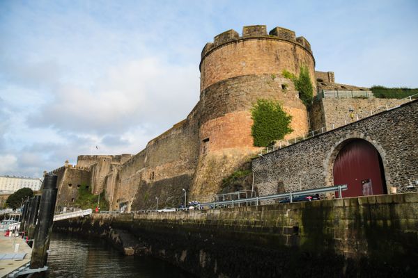 Vue sur le château de la base navale de Brest. Photo d'illustration.