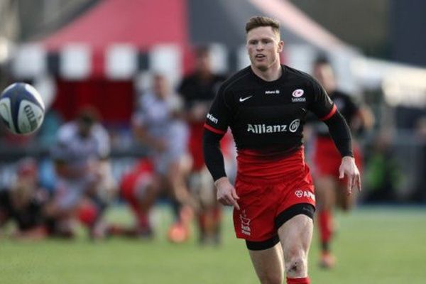 Chris Ashton en décembre 2015 sous les couleurs de son club des Saracens en Angleterre