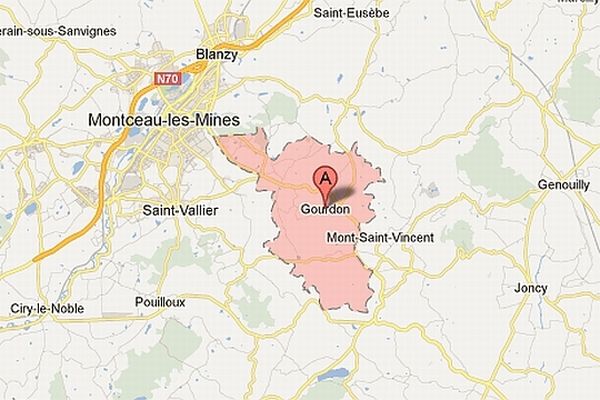 Un accident de la circulation a fait deux blessés graves à Gourdon, en Saône-et-Loire, mardi 29 janvier 2013