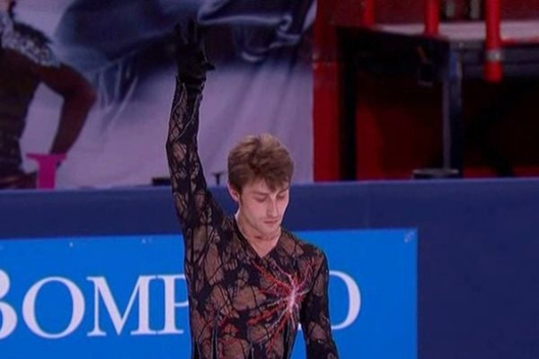 Brian Joubert au Trophée Bompard 2012